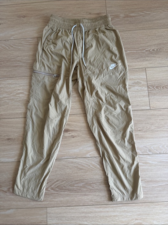 Nike Other - Nike Men’s Khaki Joggers with White Logo